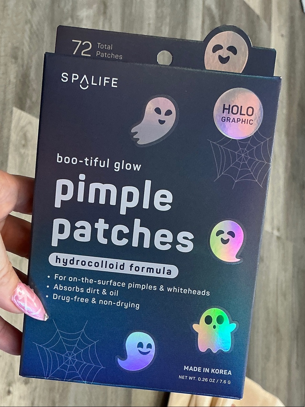 SpaLife Boo-tiful Glow Pimple Patches - Holographic Ghosts